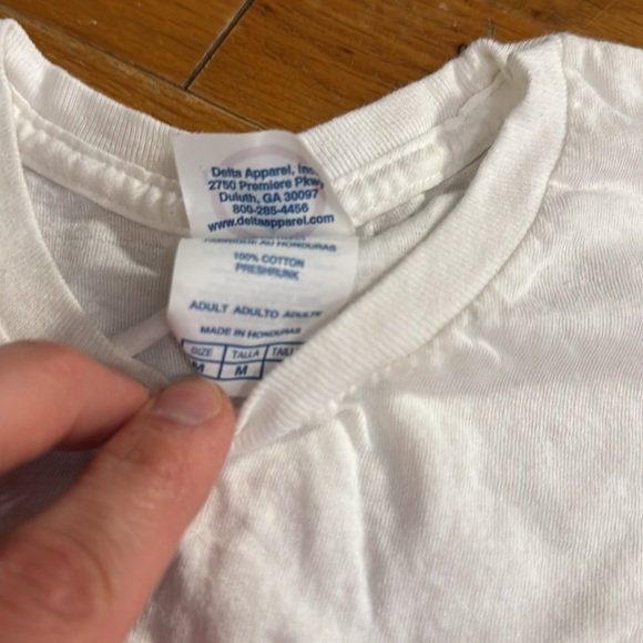 2019 DAVID BOWIE BLACKSTAR ALBUM COVER T-SHIRT-LIGHTWEIGHT/WHITE/SHORT SLEEVE M - Picture 4 of 5